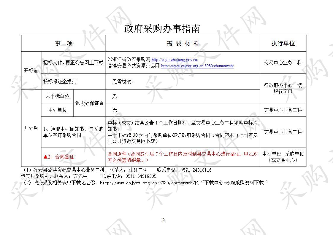 杭州市生态环境局淳安分局实验室仪器设备采购项目