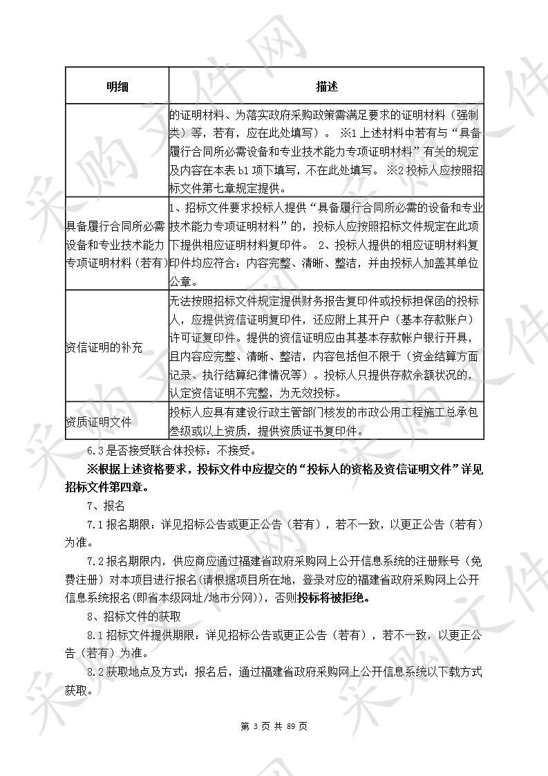 2020年度莆田市中心城区主干道雨水管道清淤检测项目（梅园路、迎宾大道、荔园路）服务类采购项目