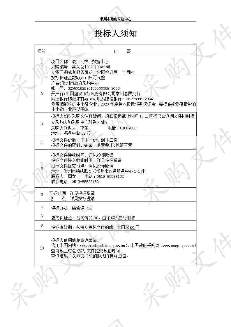 混合云线下数据中心 