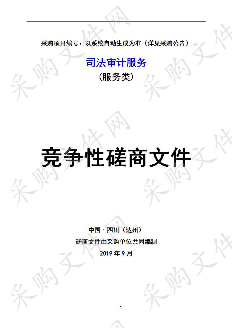 四四川省达州市公安局司法审计服务