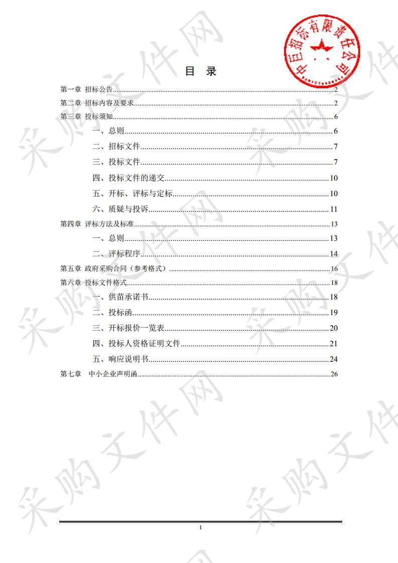 清水县果业局2019年东西协作帮扶核桃示范园建设项目三包