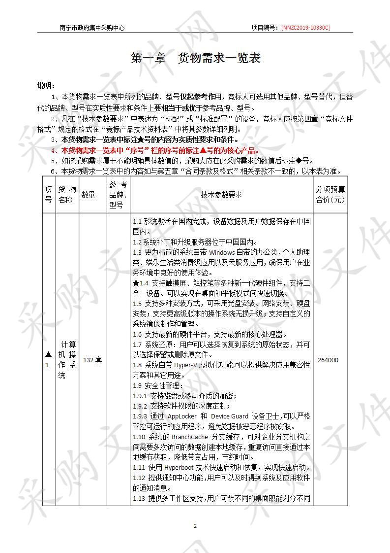 南宁市交通运输局软件正版化采购