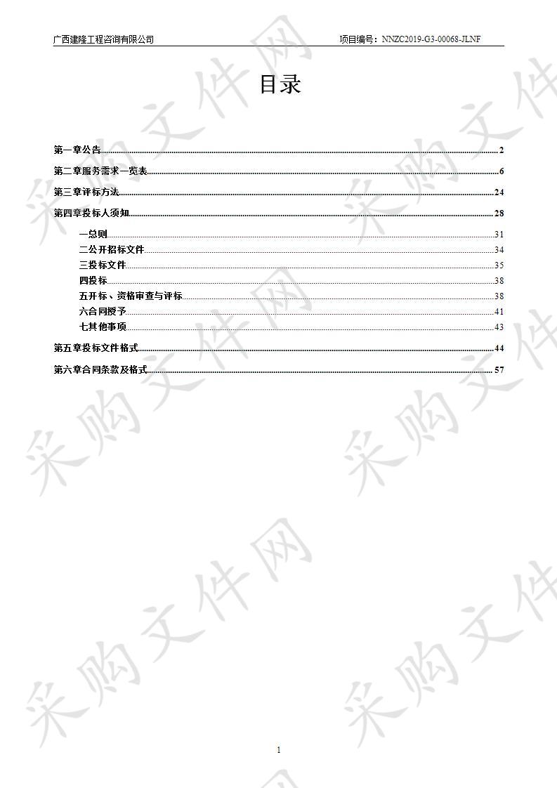 南宁市那考河、沙江河、水塘江、心圩江PPP项目运营期（2020年度）绩效考核第三方考核服务机构（团队）服务