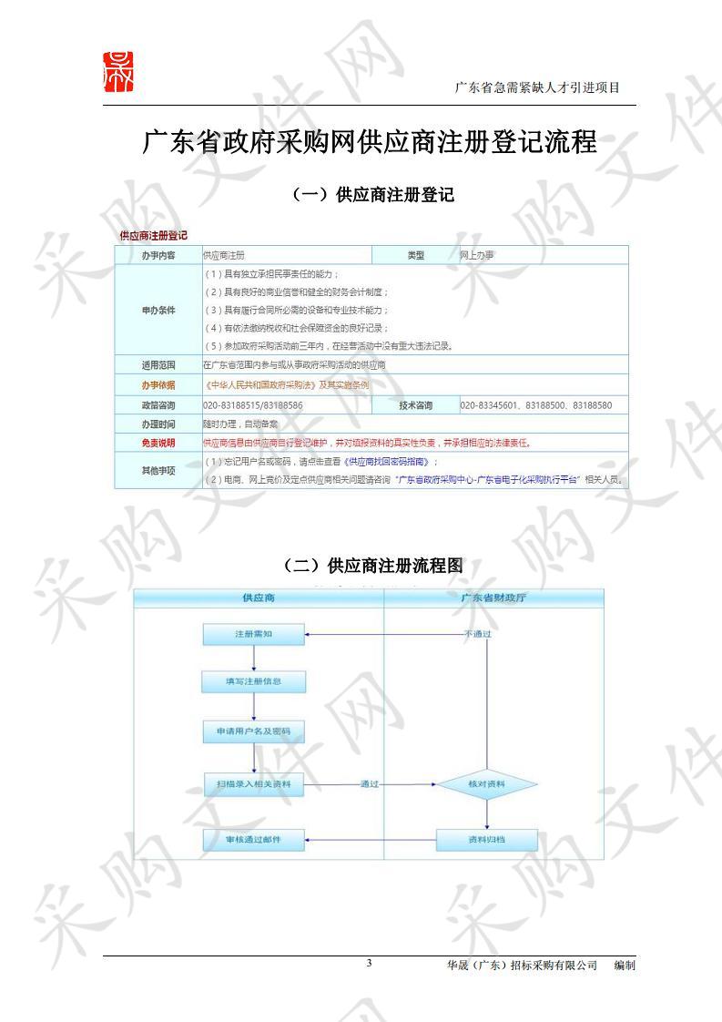 广东省急需紧缺人才引进项目