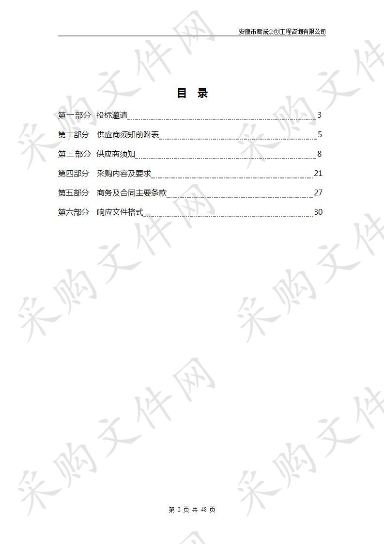 安康高新区社区管理数据系统采购项目