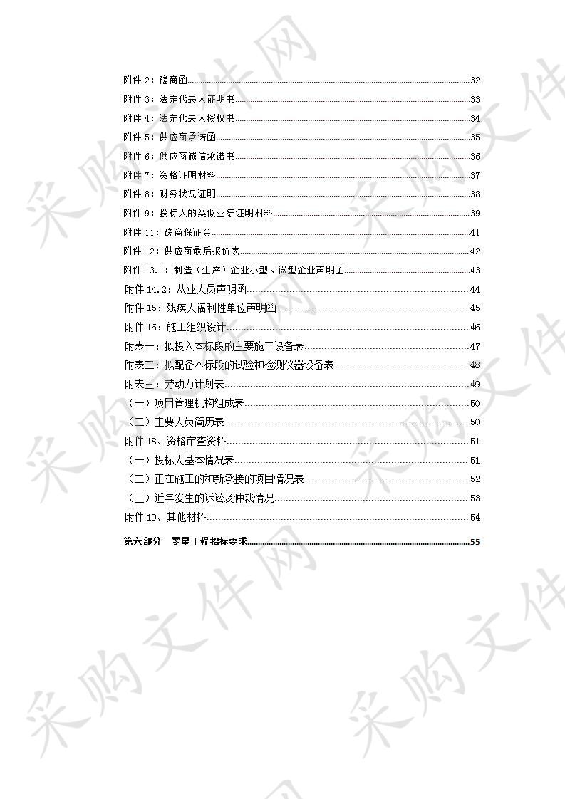 县政府大院零星维修工程施工入围单位招标