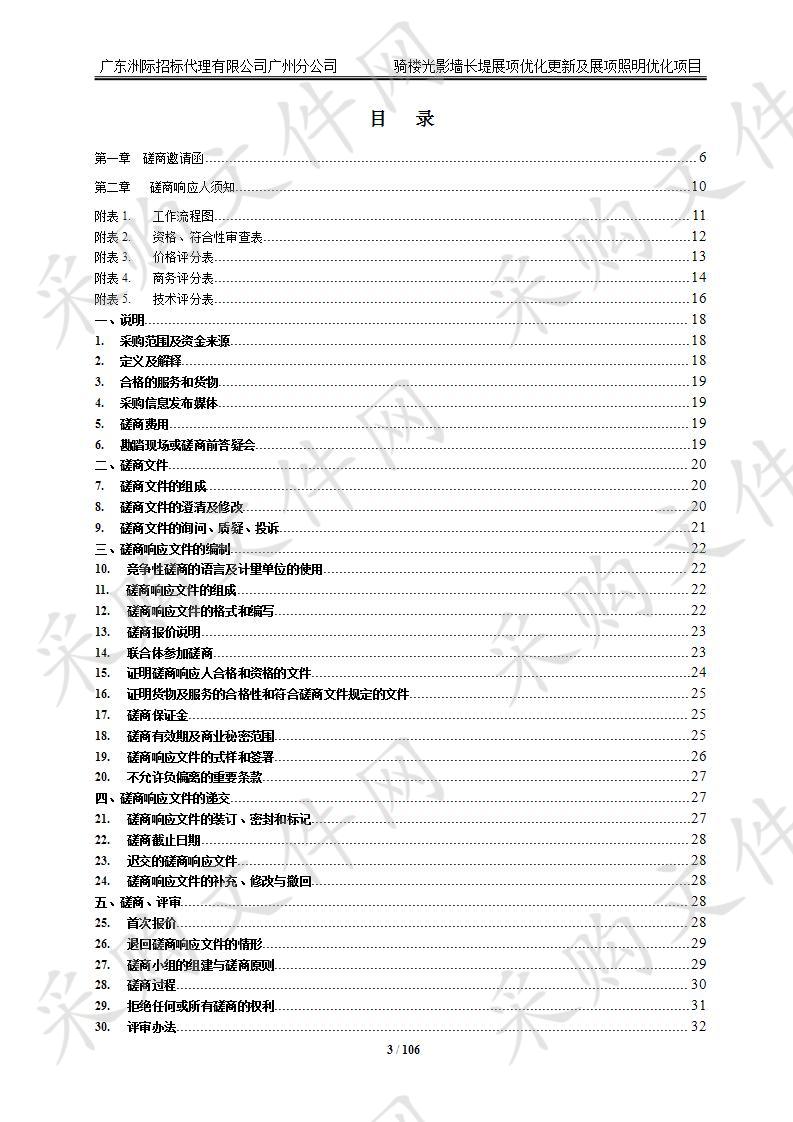 骑楼光影墙长堤展项优化更新及展项照明优化项目