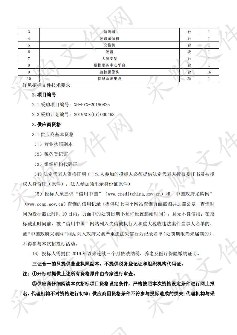 彭阳县朝那鸡地理标志溯源管理平台建设政府采购项目