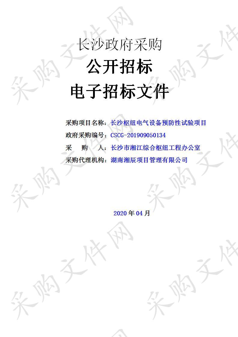 长沙枢纽电气设备预防性试验项目