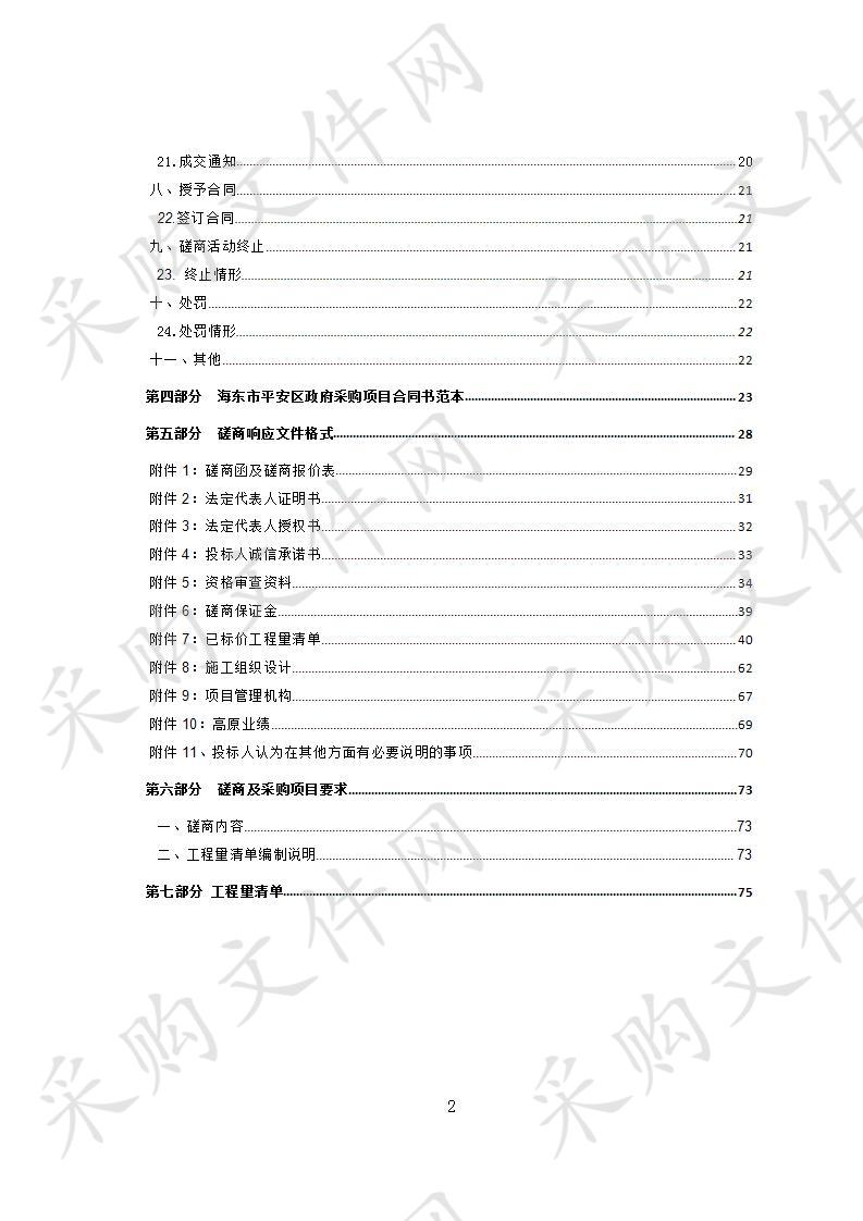 海东市平安区棚户区改造小南山片区建筑垃圾清运工程