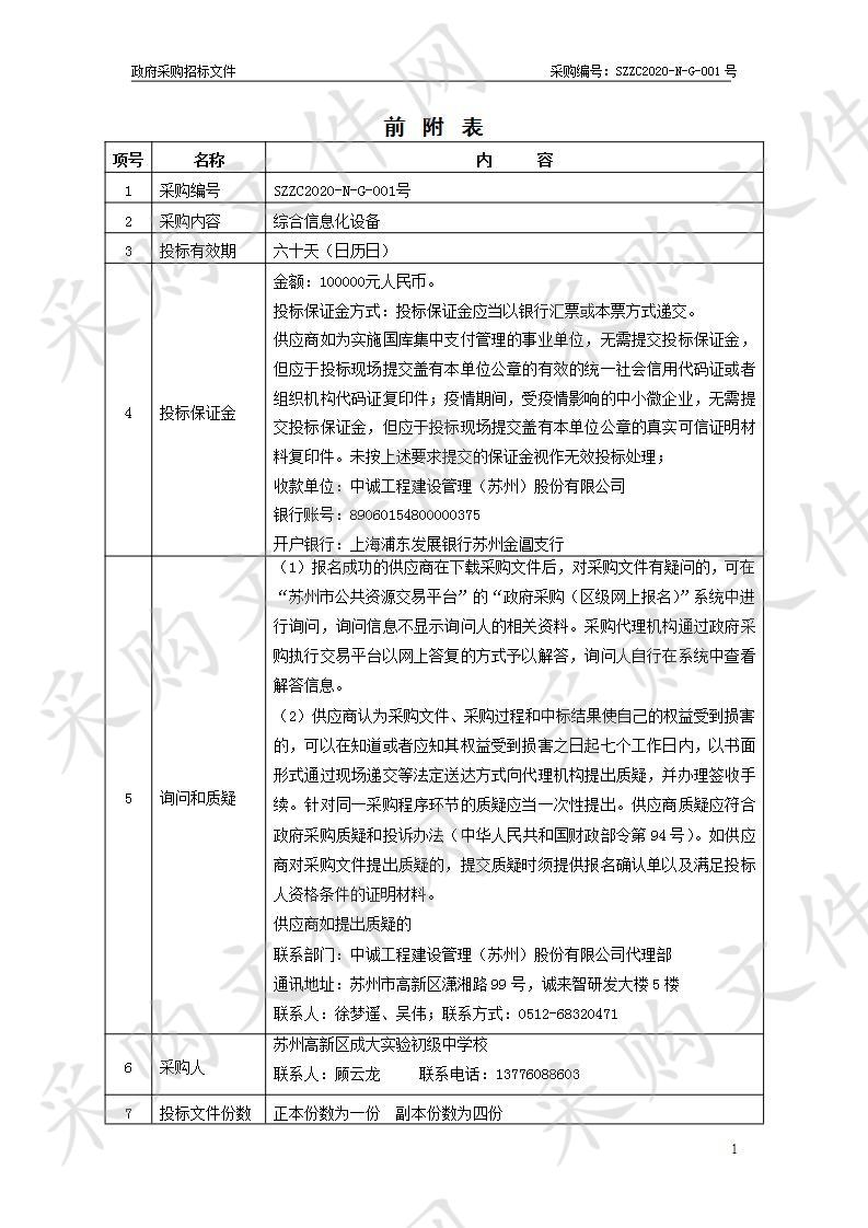 综合信息化设备