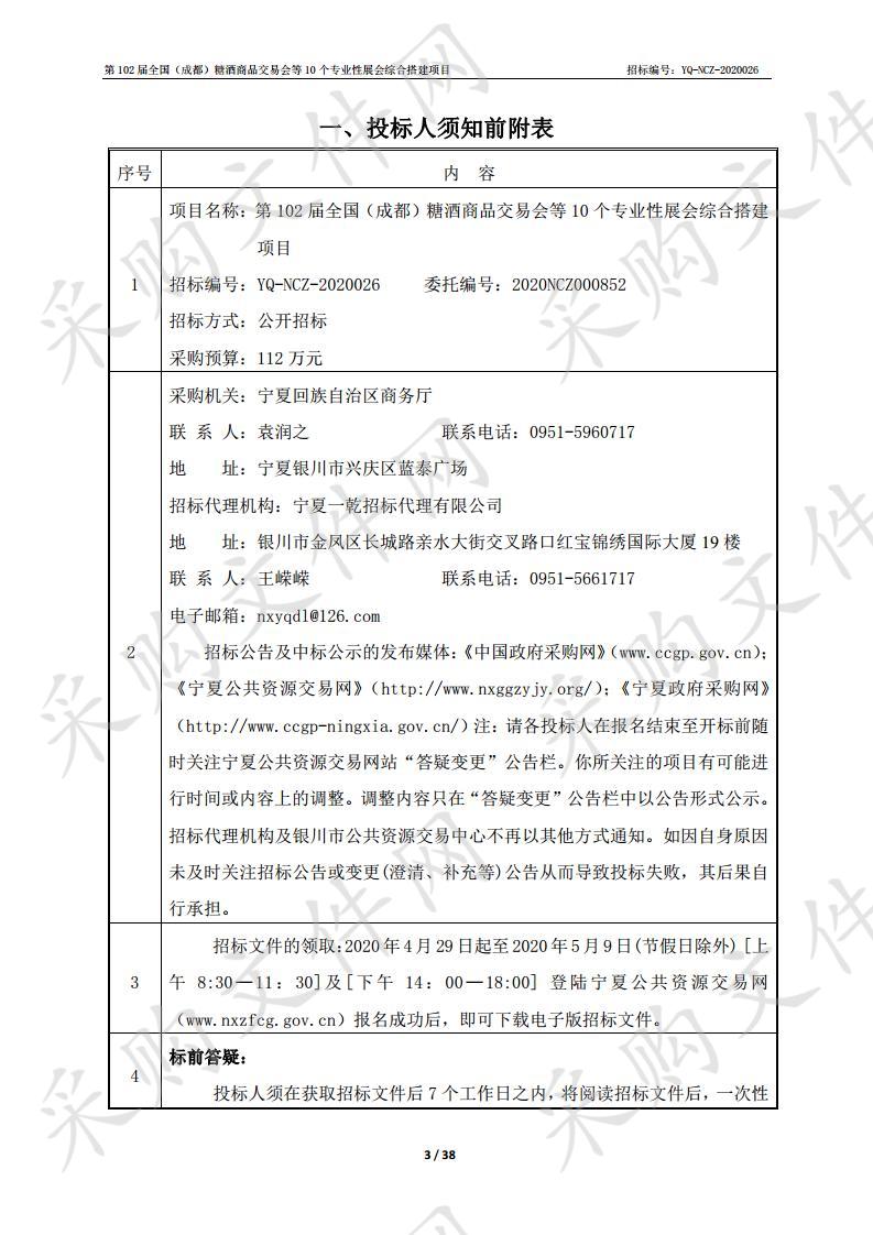 第102届全国（成都）糖酒商品交易会等10个专业性展会综合搭建项目第102届全国（成都）糖酒商品交易会等10个专业性展会综合搭建