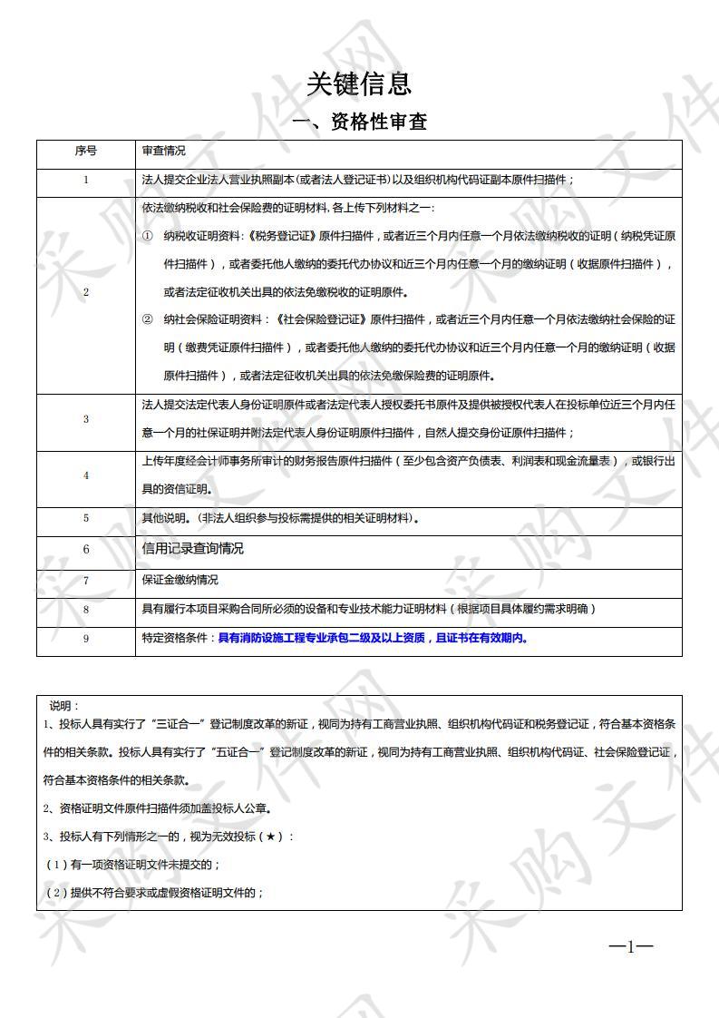 明阳山殡仪馆馆区消防设施改造项目