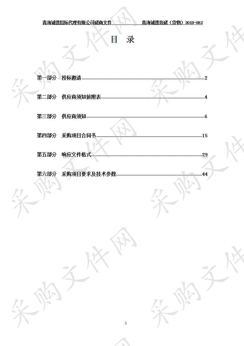 2019年乌兰县化肥农药减量增效试点项目