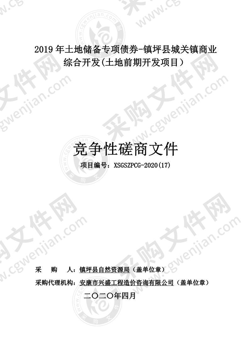 2019年土地储备专项债券-镇坪县城关镇商业综合开发(土地前期开发项目）