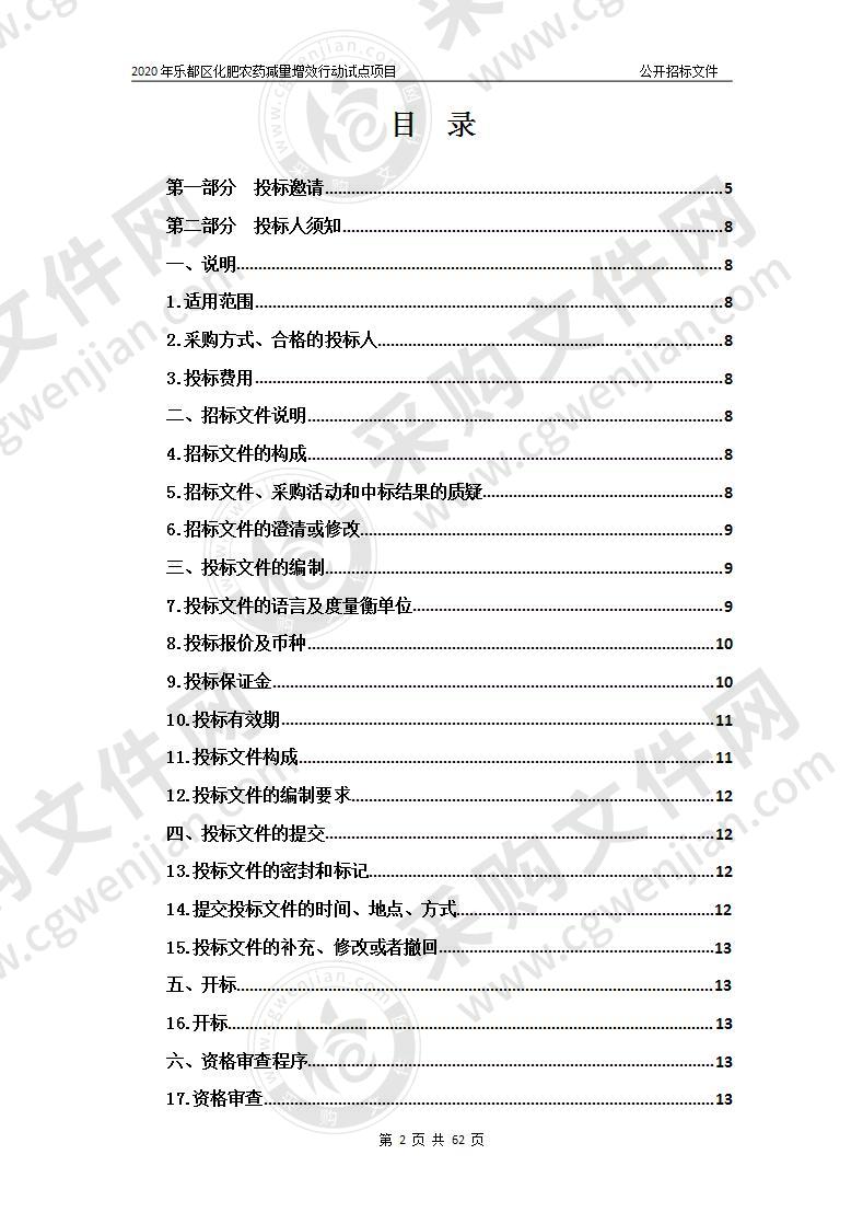 2020年乐都区化肥农药减量增效行动试点项目