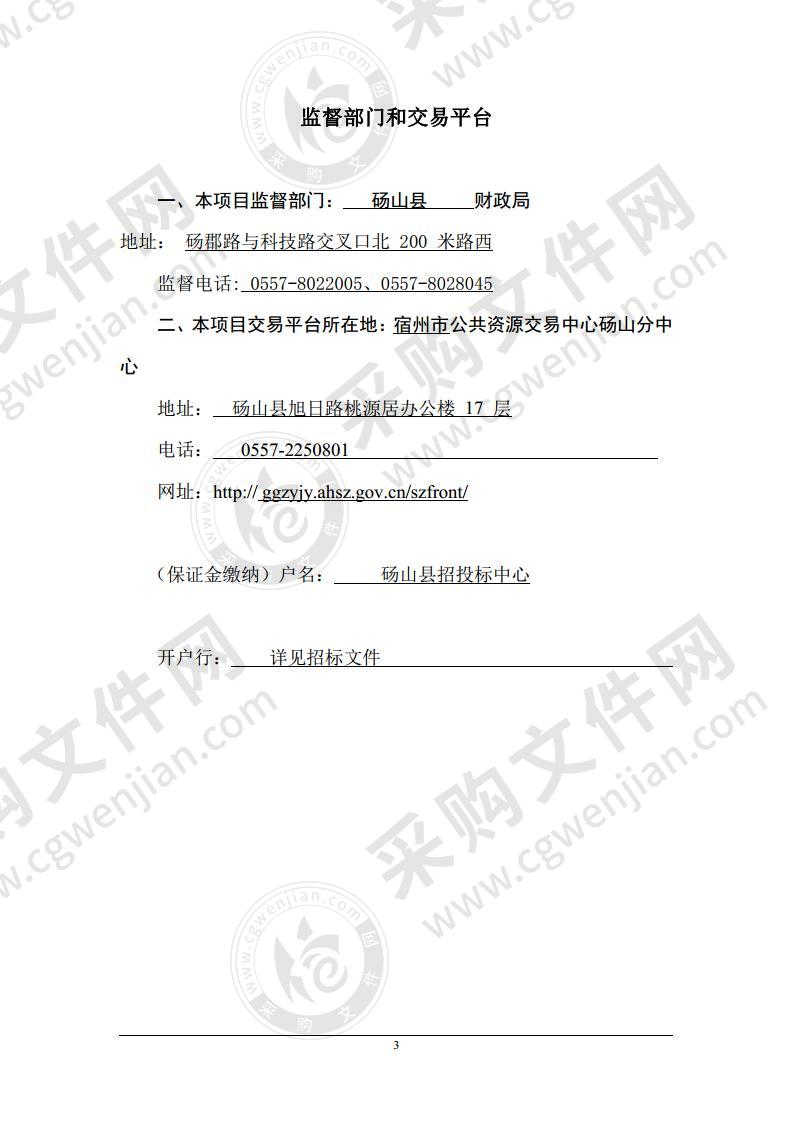 砀山县政府信息公开网集群安全防护和等保测评服务采购项目