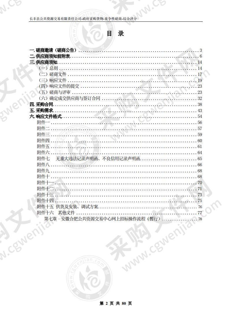 长丰县吴山卫生院医疗设备采购