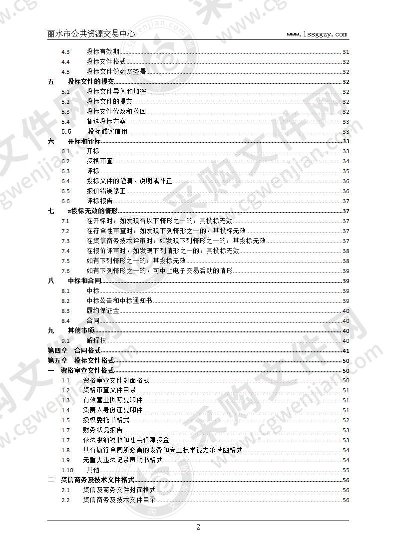 丽水市国土空间规划“一张图”实施监督信息系统项目