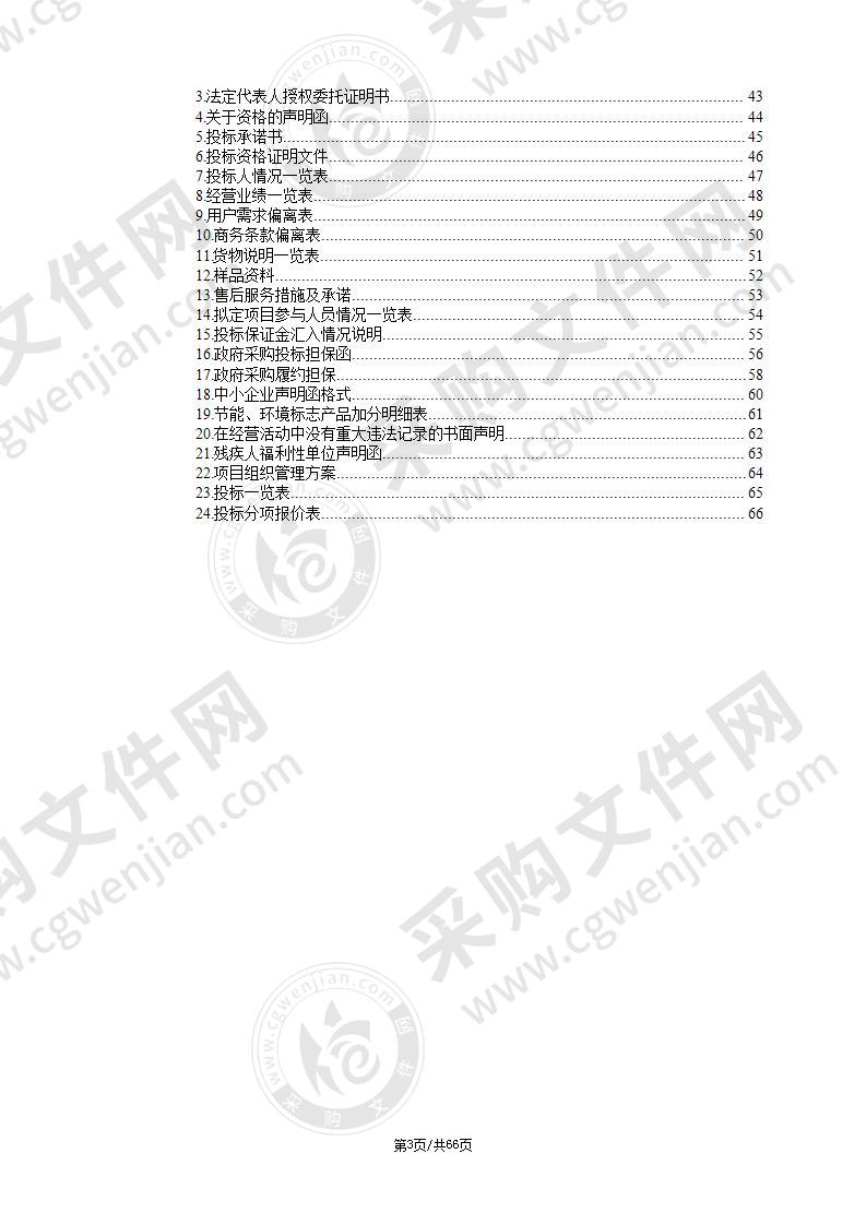 2020年“八一”拥军慰问品招标文件