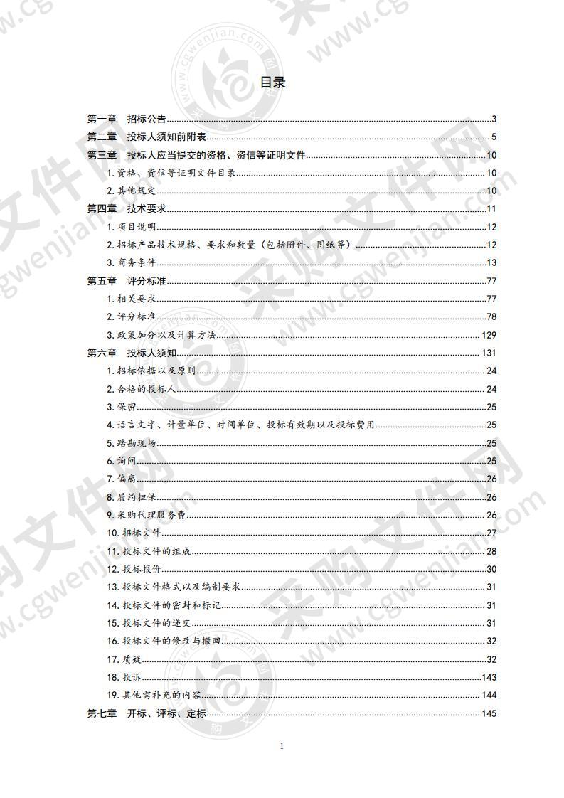 温泉小镇导视系统采购项目