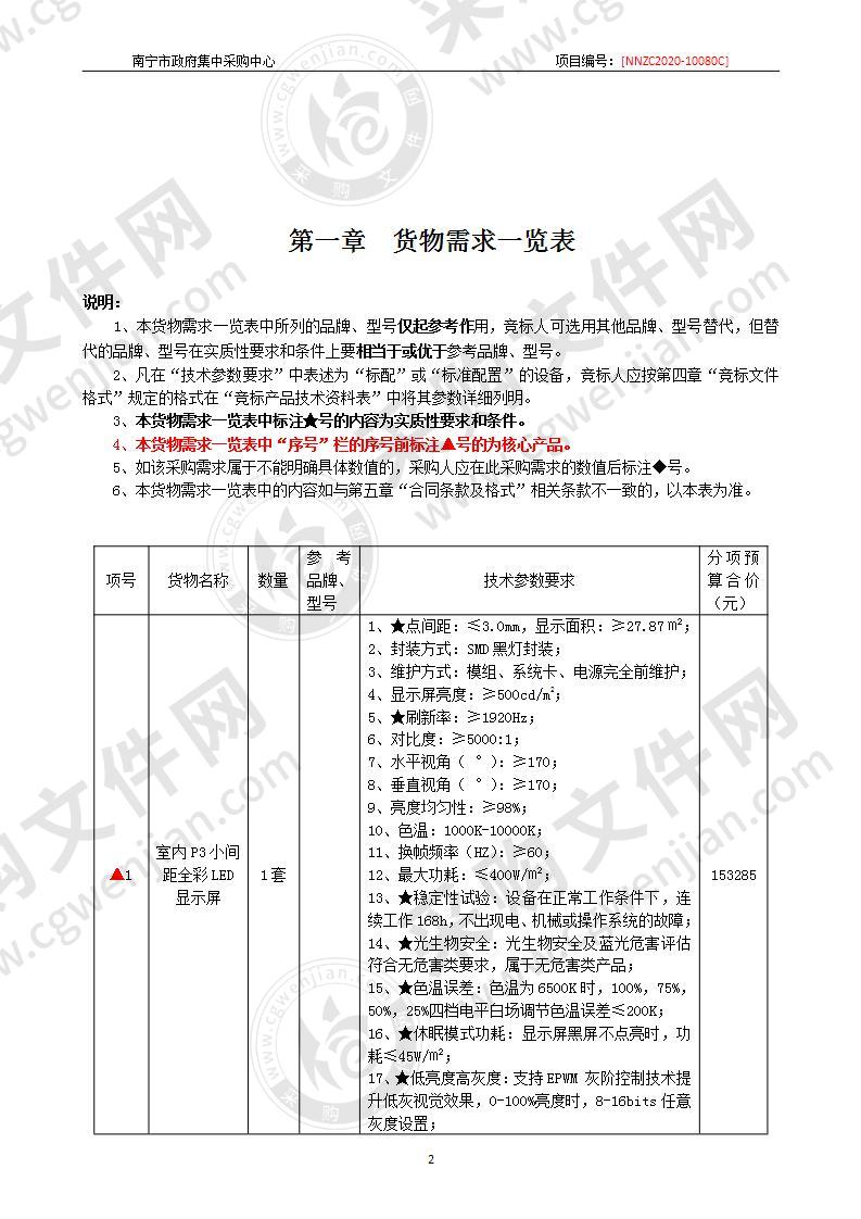 南宁市卫生学校相思湖校区阶梯教室和多功能报告厅（小）配套设备升级项目采购