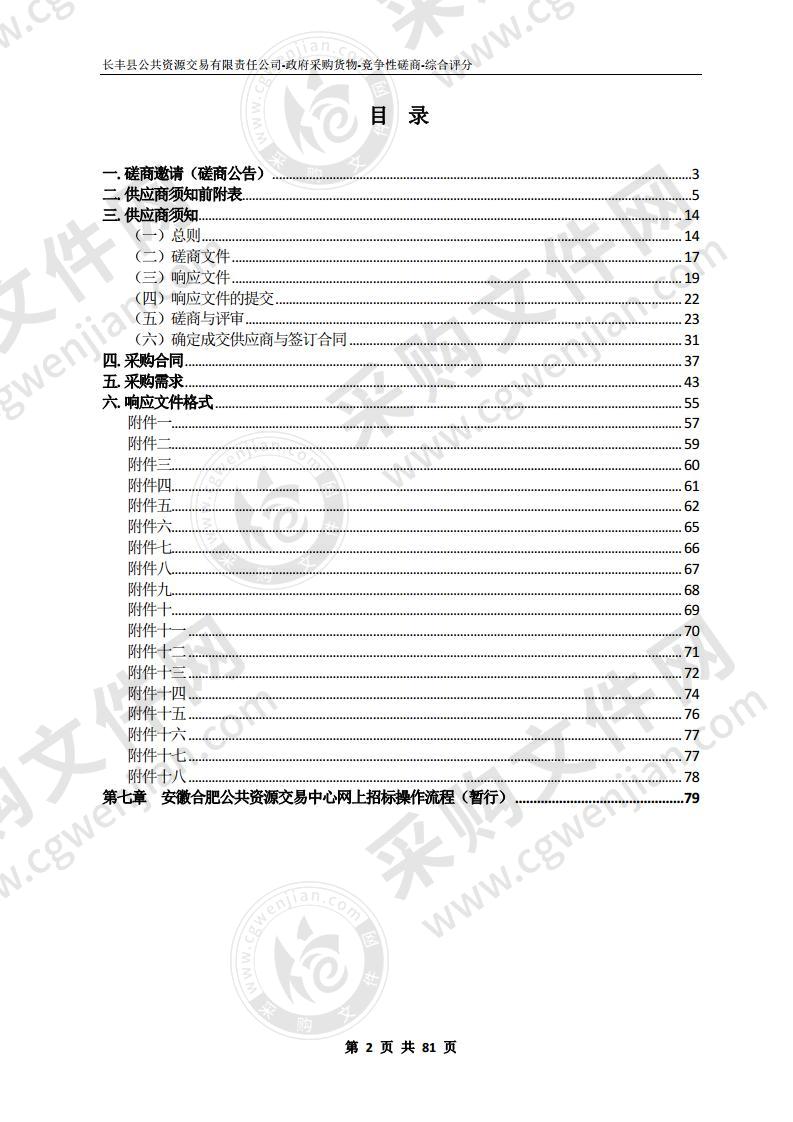 长丰供水集团金地自在城二期二次供水变频成套设备采购