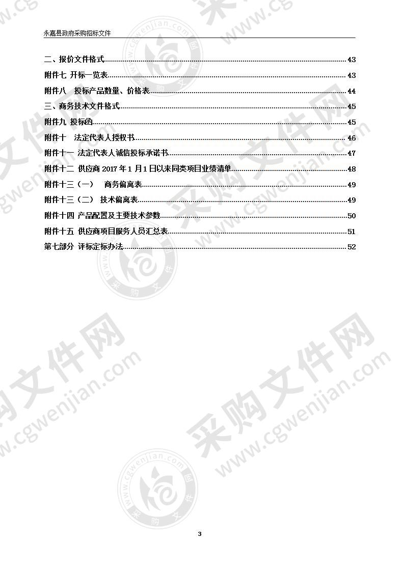 2020年度县级森林消防队伍装备采购项目