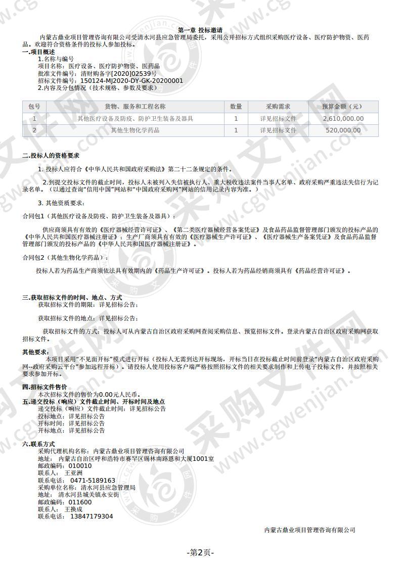 医疗设备、医疗防护物资、医药品