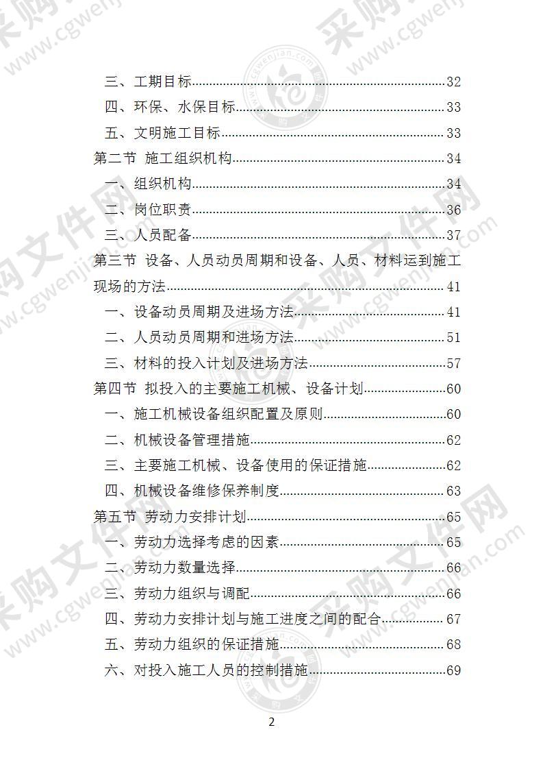 公路工程投标方案