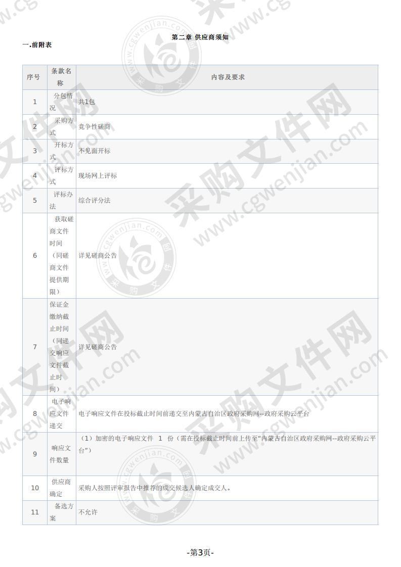 工作网印刷机及OFD软件采购项目