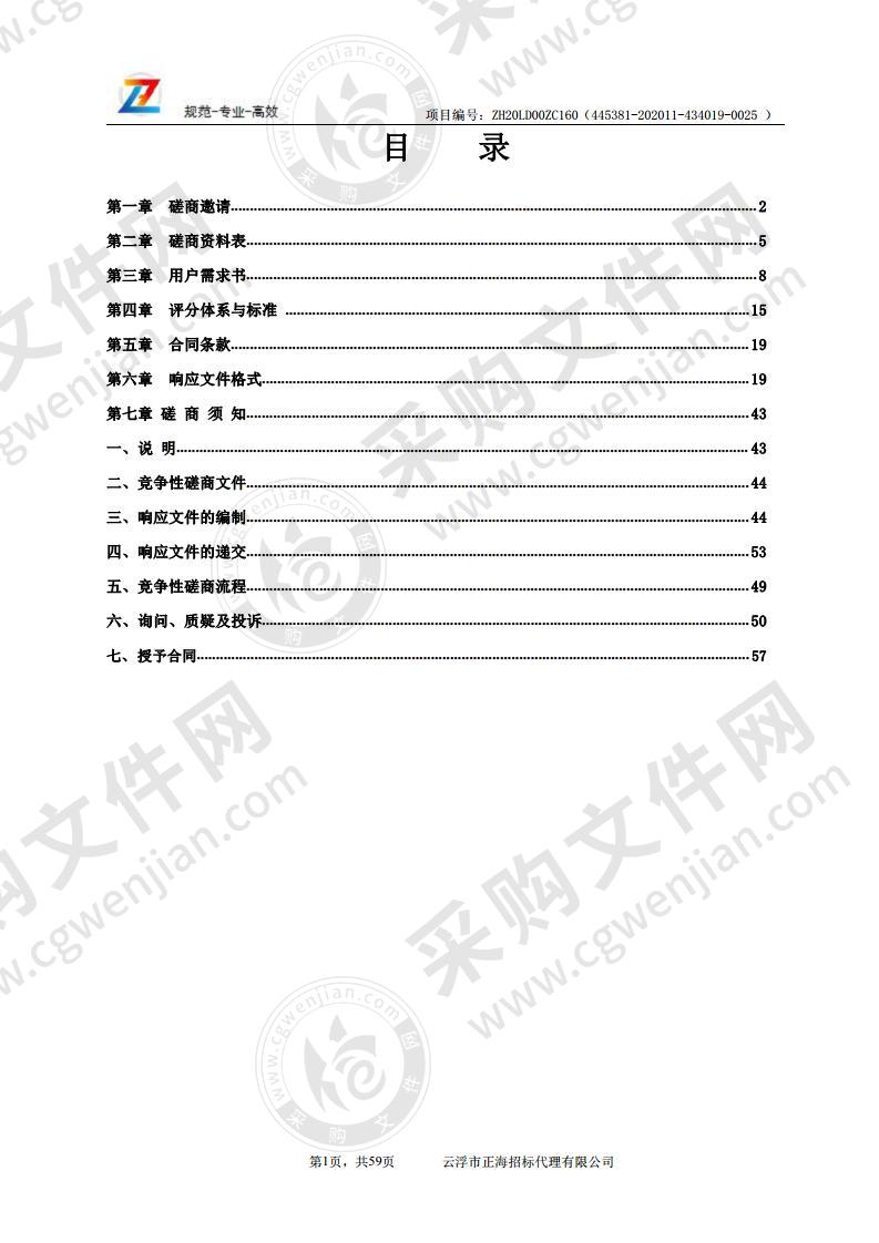 罗定市2020年农村人居环境整治项目（黎少镇黎少社区环境整治项目）