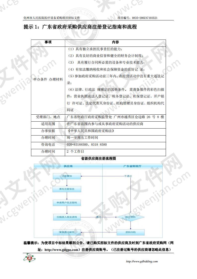 发热门诊设备一批