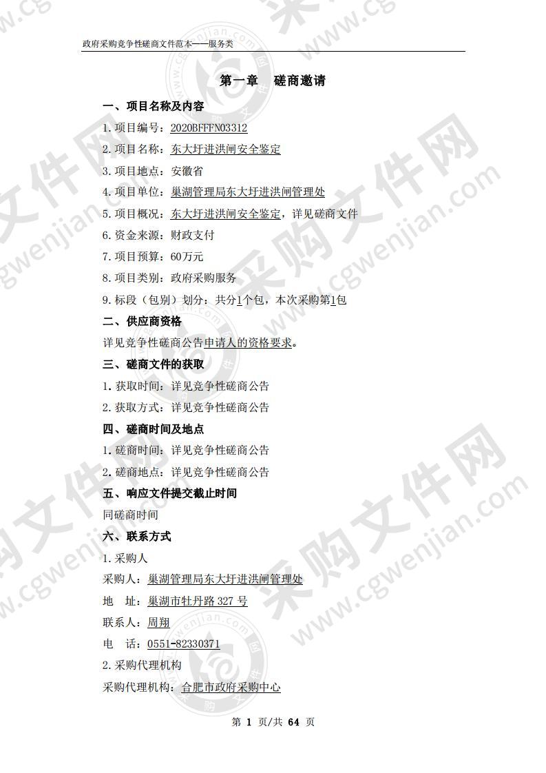 东大圩进洪闸安全鉴定