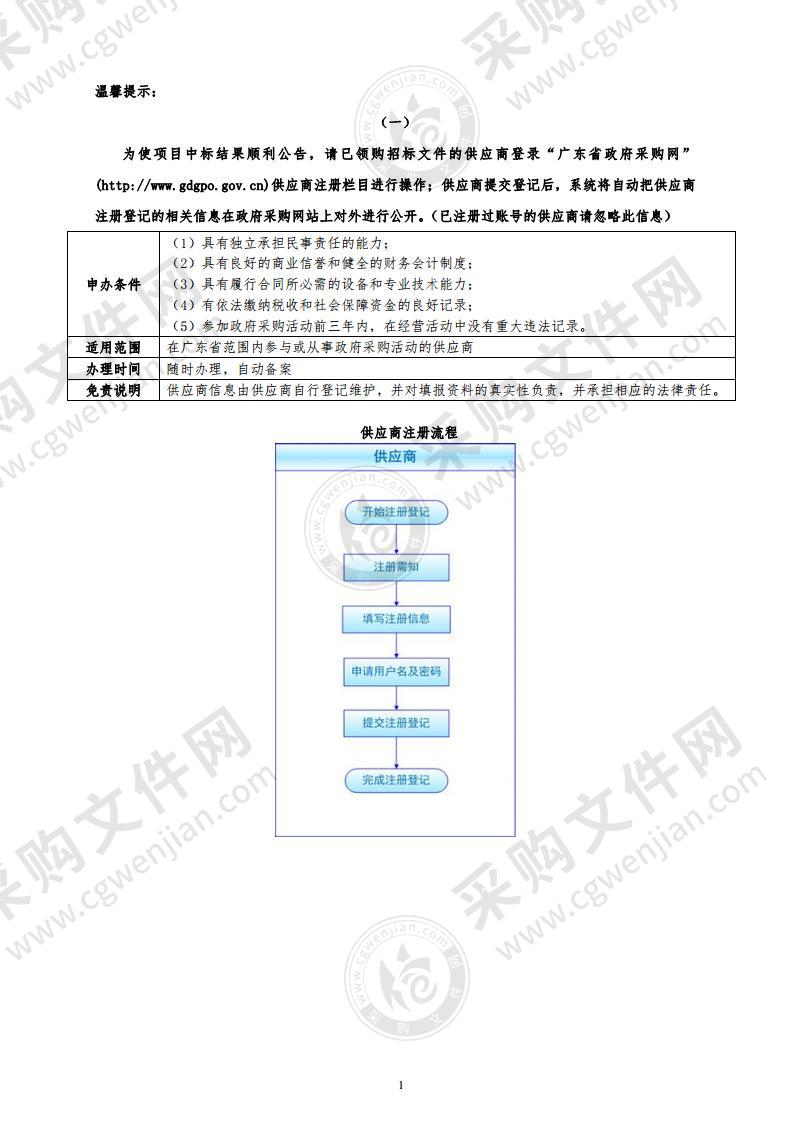 湛江市全民健康信息综合管理平台建设项目