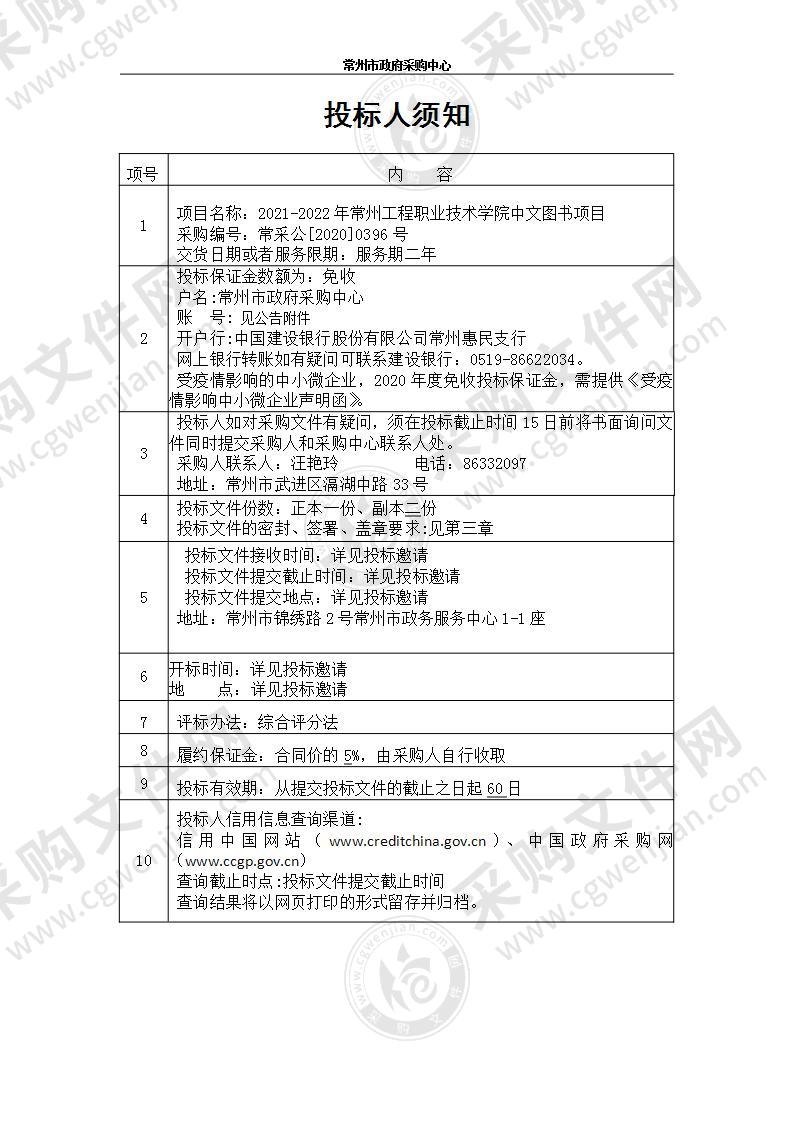 2021-2022年常州工程职业技术学院中文图书项目