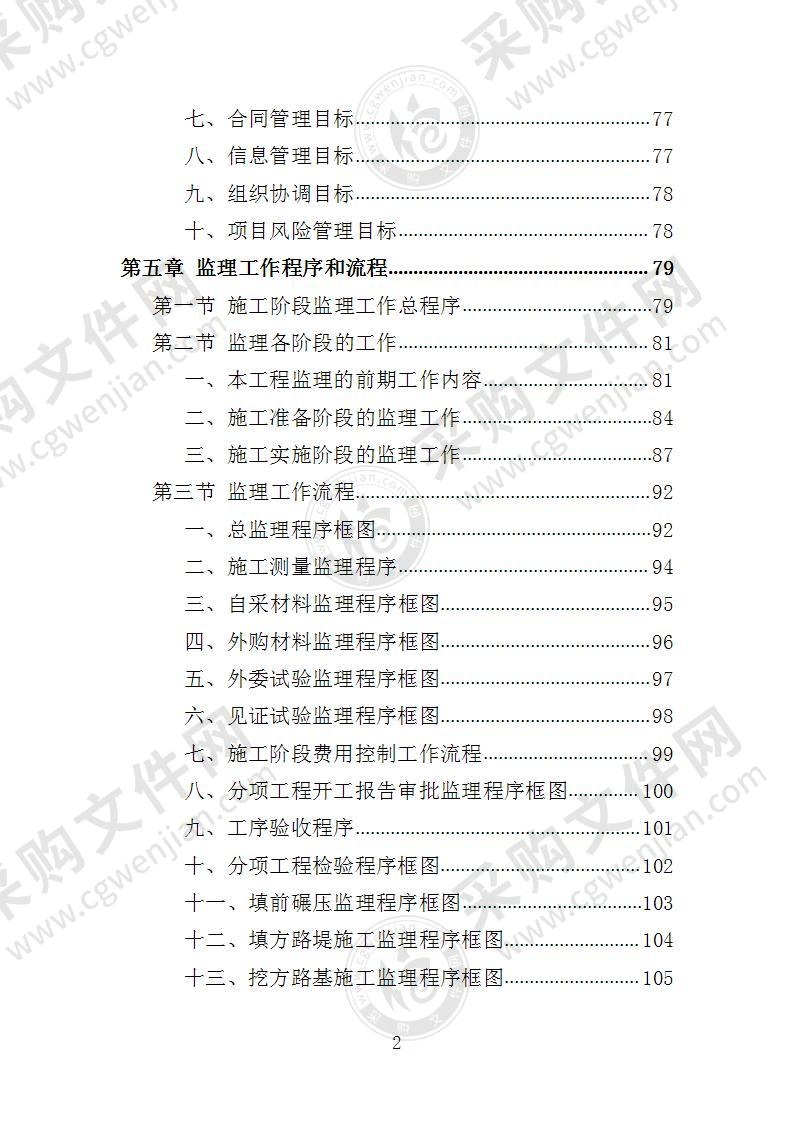 道路工程监理投标方案（2022年修订版）