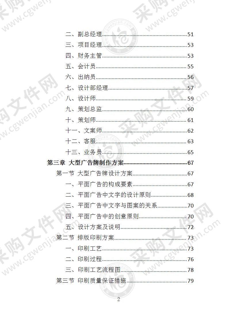 大型广告牌投标方案