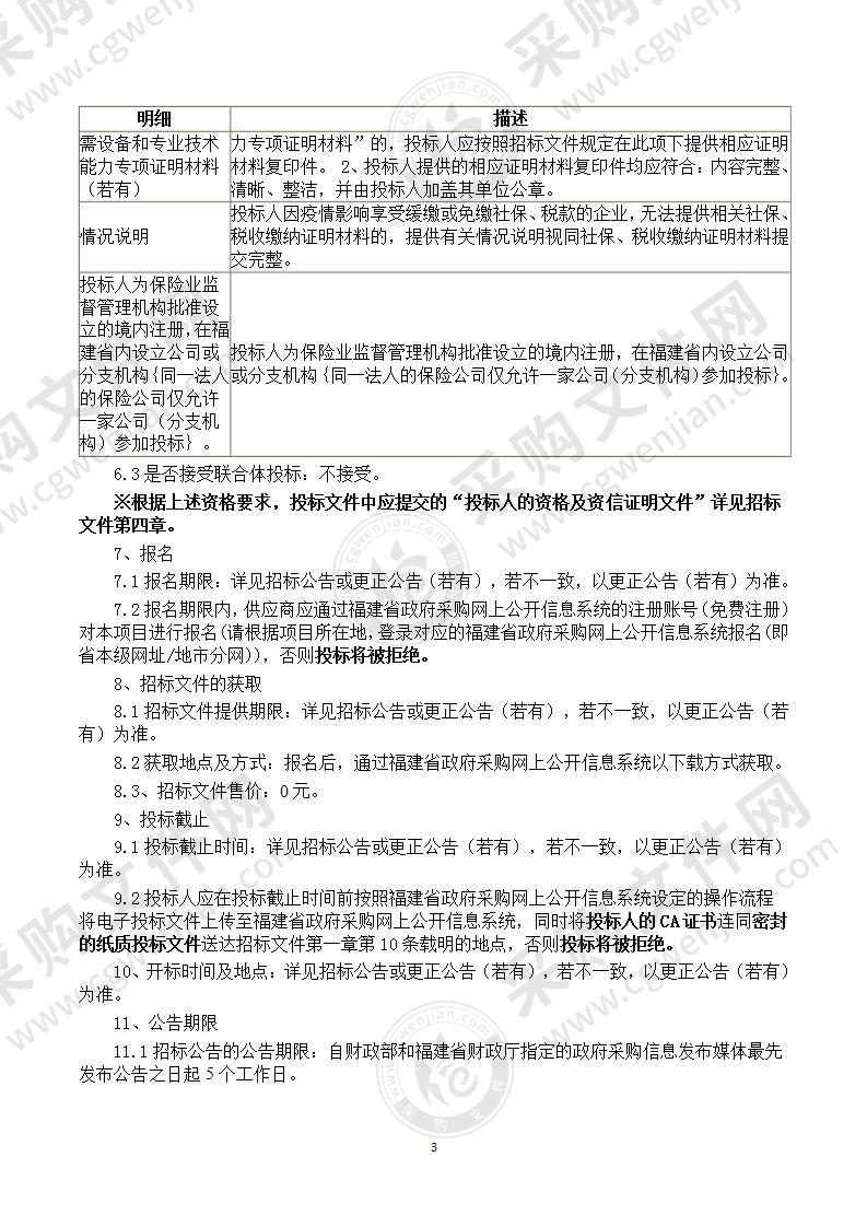 莆田市涵江区计划生育协会计划生育家庭意外伤害保险服务类采购项目