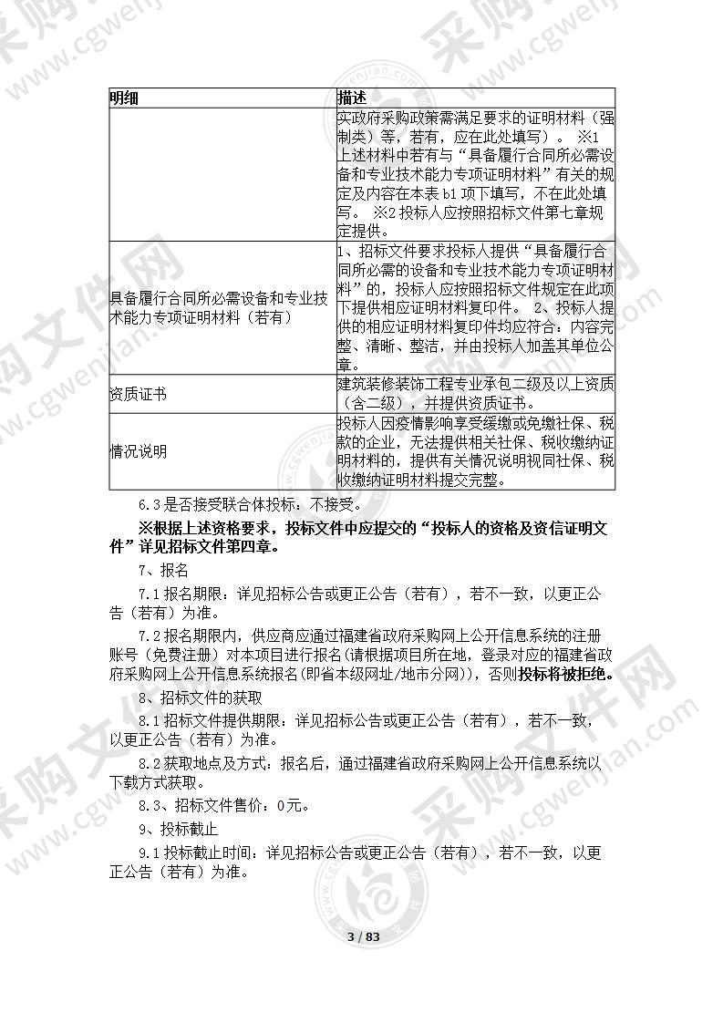 福建省莆田职业技术学校地下室地坪货物类采购项目