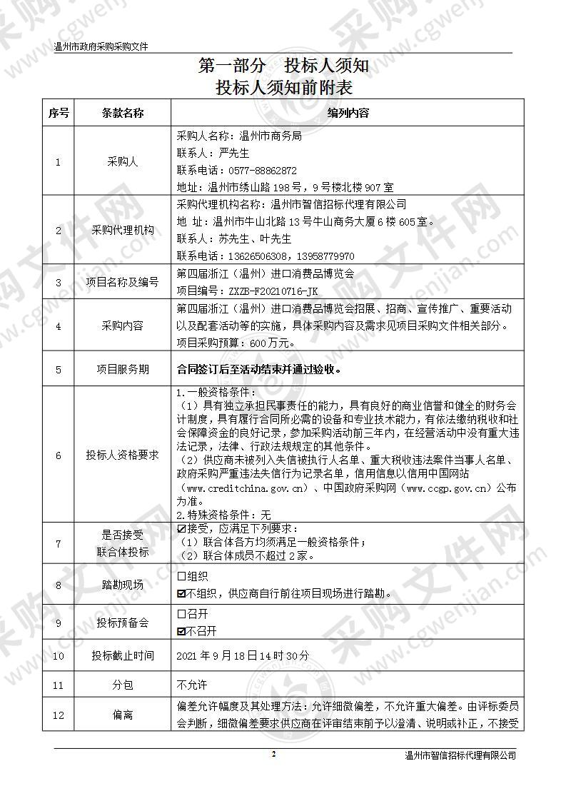 第四届浙江（温州）进口消费品博览会