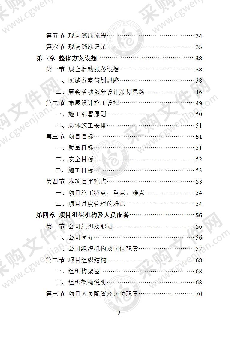 农产品展会投标方案