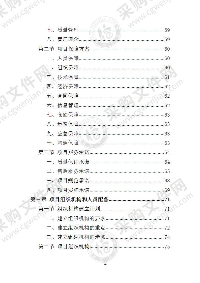 电力设备采购投标方案