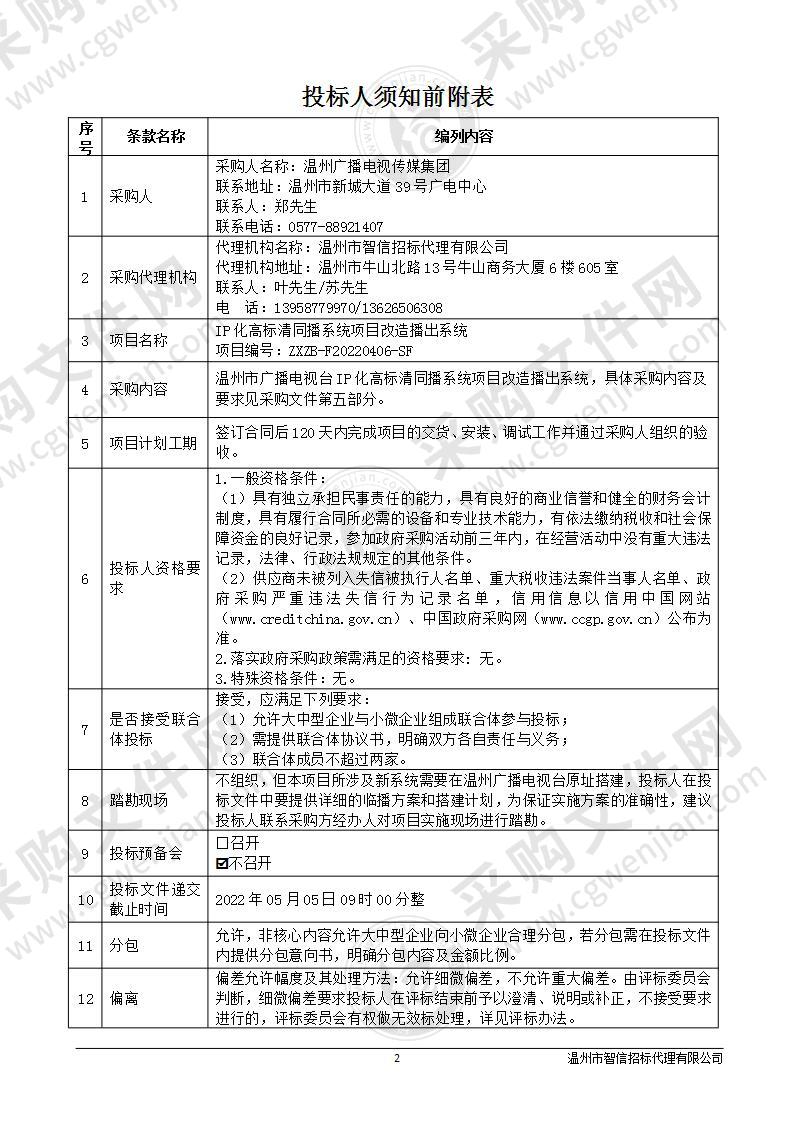 IP化高标清同播系统项目改造播出系统项目