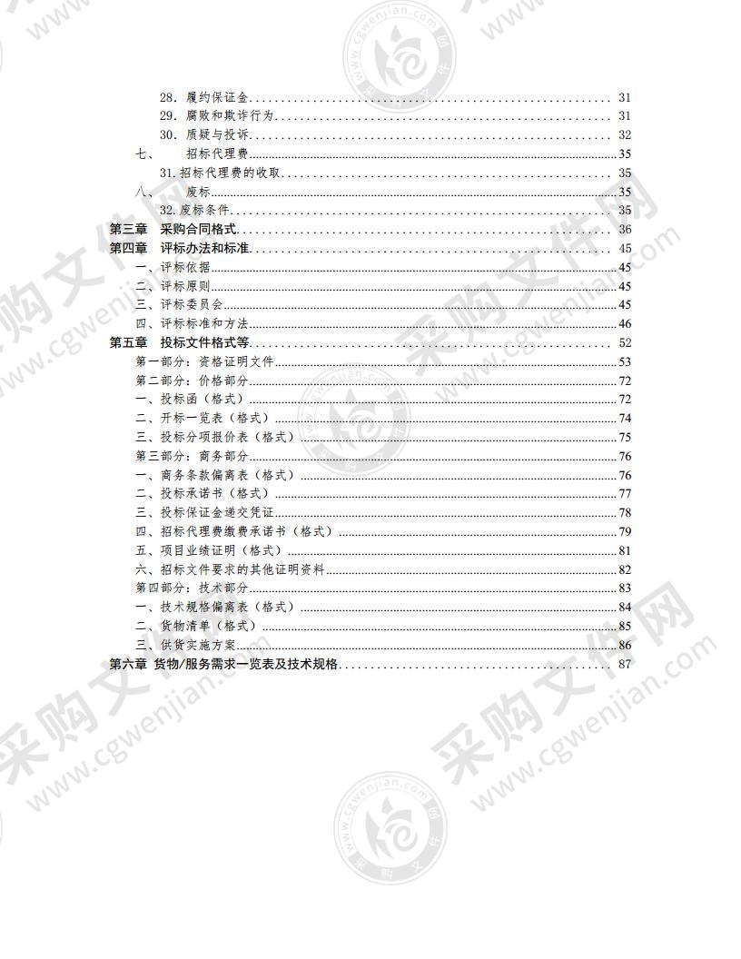 京冀森林防火合作项目（第二包：防火设备（单兵装备））