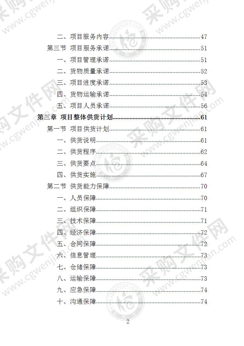 危化品库房设备采购投标方案