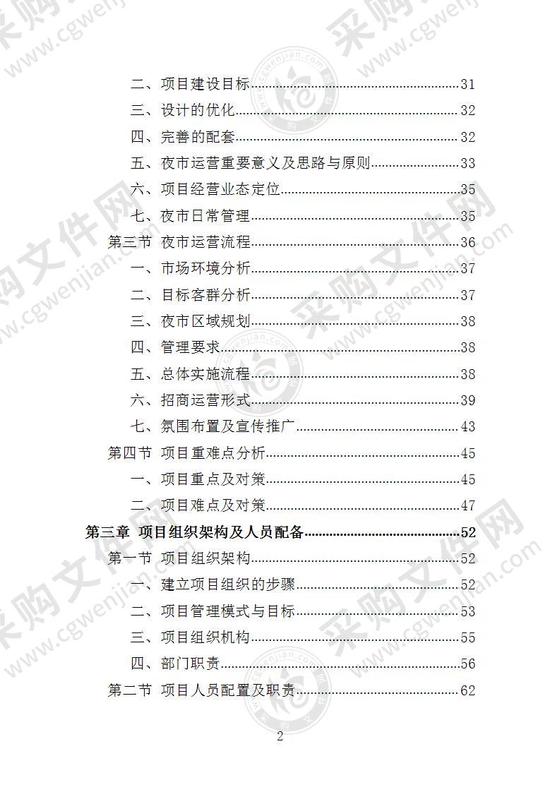 夜市运营投标方案