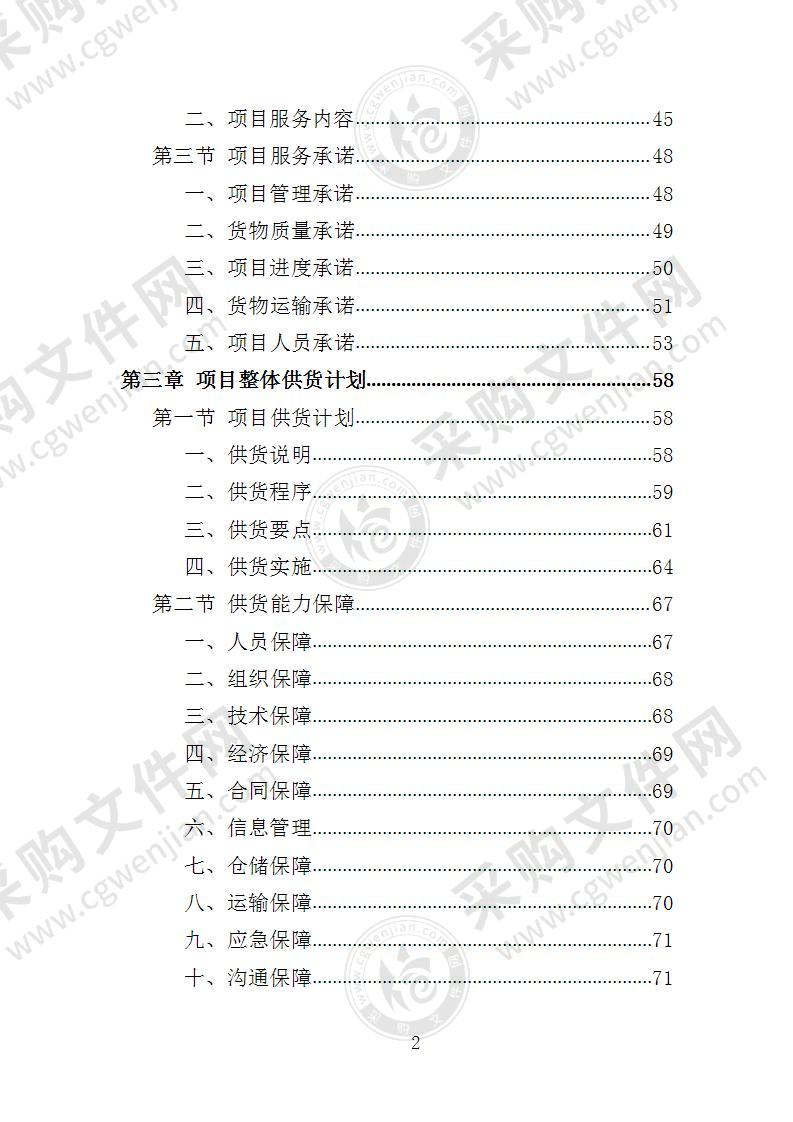 茶叶采购投标方案