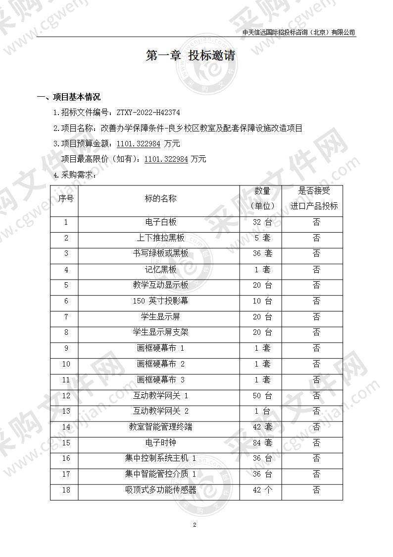 改善办学保障条件-良乡校区教室及配套保障设施改造项目