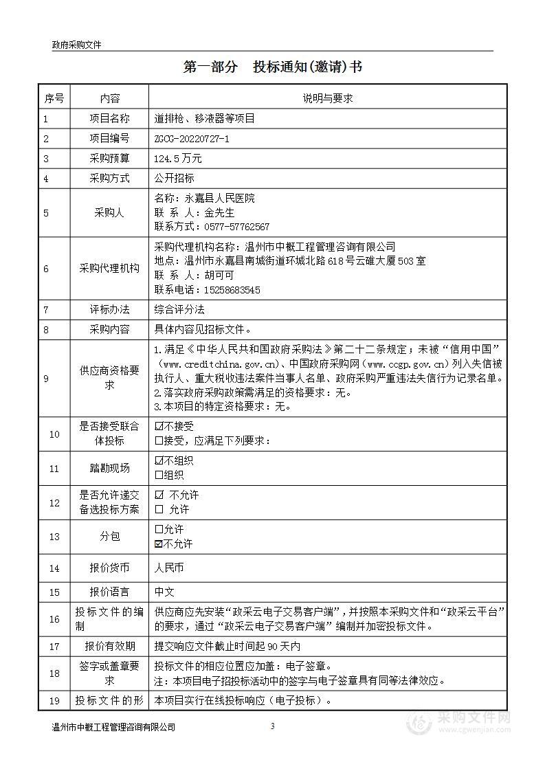 道排枪、移液器等项目